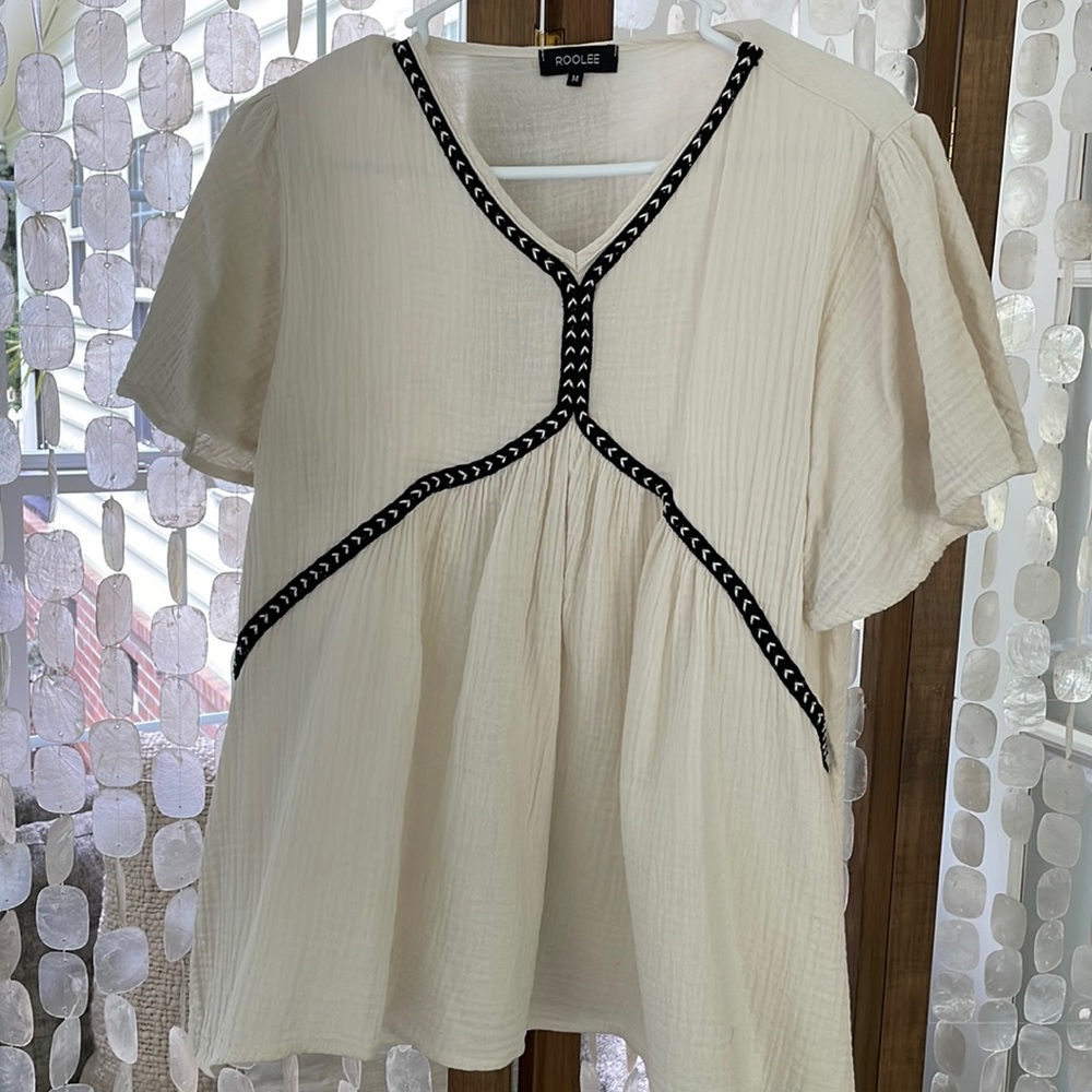 Roolee Cream Top